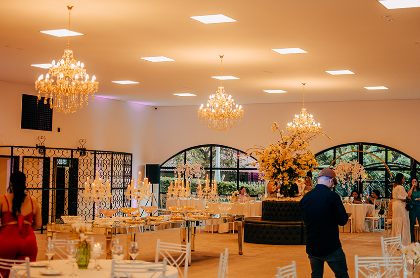 Salão Interno Villa Toscana